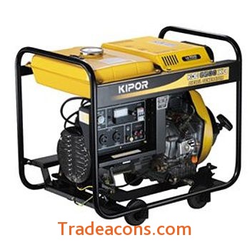 картинка дизельный генератор kipor kde6500x3 от интернет магазина Трейдаконс