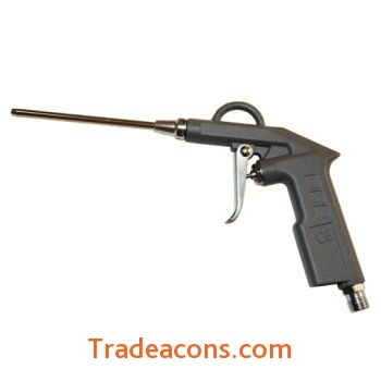 картинка пистолет обдувочный at-007b tnt с длинным носиком 100 мм от интернет магазина Трейдаконс