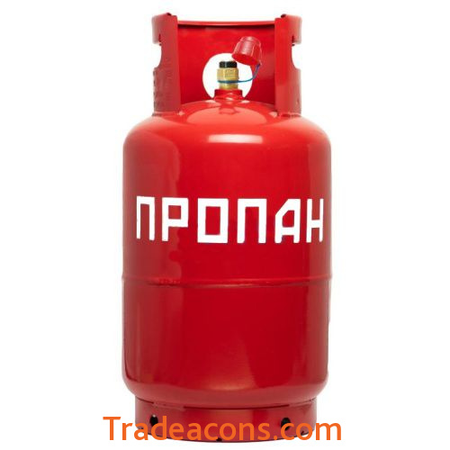 картинка баллон пропановый 12 литров (клапан кб-2), нзга от интернет магазина Трейдаконс