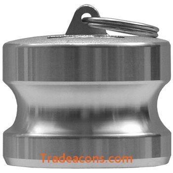 картинка камлок алюминиевый заглушка (пробка для камлоков) dp-125 1 1/4" (32 мм) от интернет магазина Трейдаконс