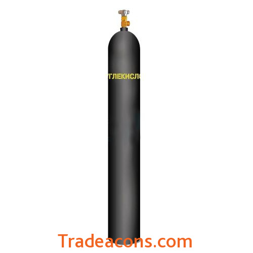 картинка баллон углекислотный 10 литров из сварной трубы d-133 мм ярпожинвест от интернет магазина Трейдаконс