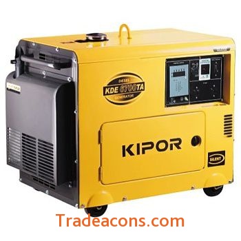 картинка дизельный генератор kipor kde6700ta от интернет магазина Трейдаконс