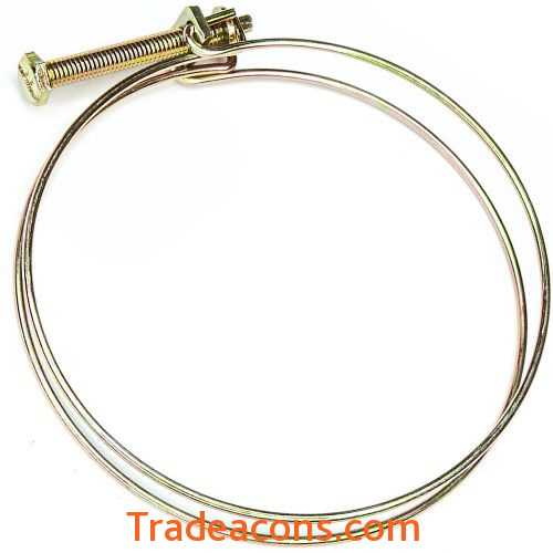 картинка хомут проволочный 84-90 w1 (3 1/2") от интернет магазина Трейдаконс