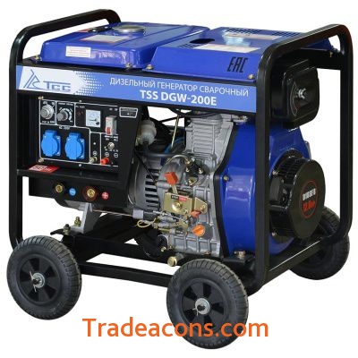 картинка дизельный сварочный генератор tss dgw-200e от интернет магазина Трейдаконс