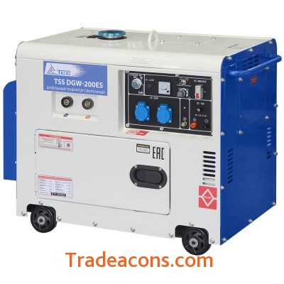 картинка дизельный сварочный генератор tss dgw-200es от интернет магазина Трейдаконс